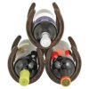 Foster Centeno Horseshoe Encimera 3 Estante de metal y