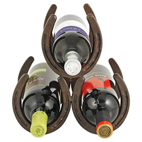 Foster Centeno Horseshoe Encimera 3 Estante de metal y