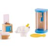 Hape Juego de muebles de madera para casa de muñecas