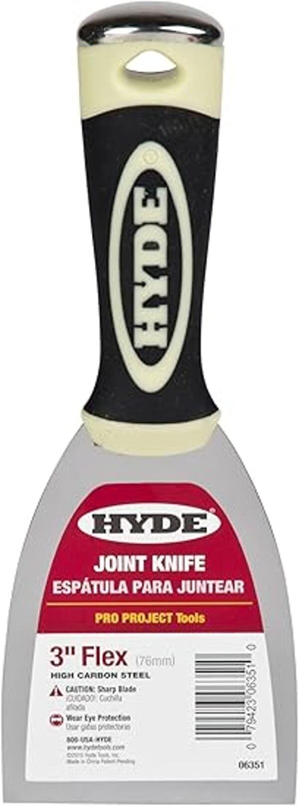 Hyde Tool 06351 Cuchillo flexible para juntas 3.0 in_1