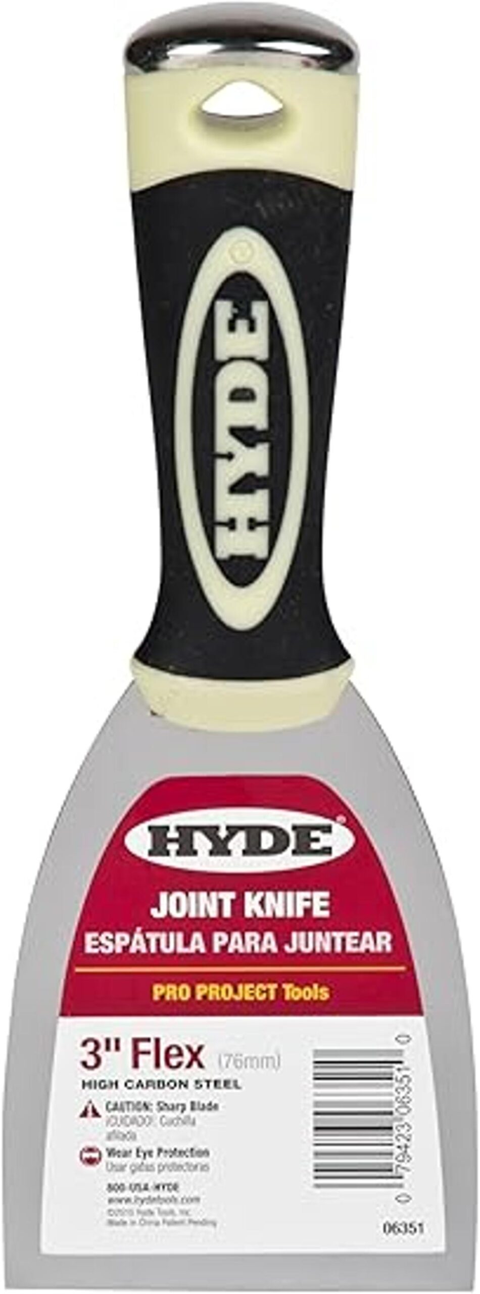 Hyde Tool 06351 Cuchillo flexible para juntas 3.0 in