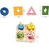 Hape rompecabezas con taquetes de madera creativo para niño_4