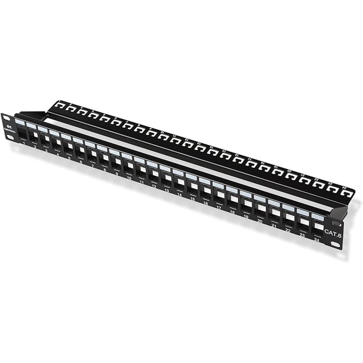 Cable Matters Panel de conexión Keystone para montaje en