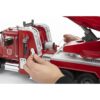 Bruder Camión de bomberos de granito Mack 02821 con bomba_5