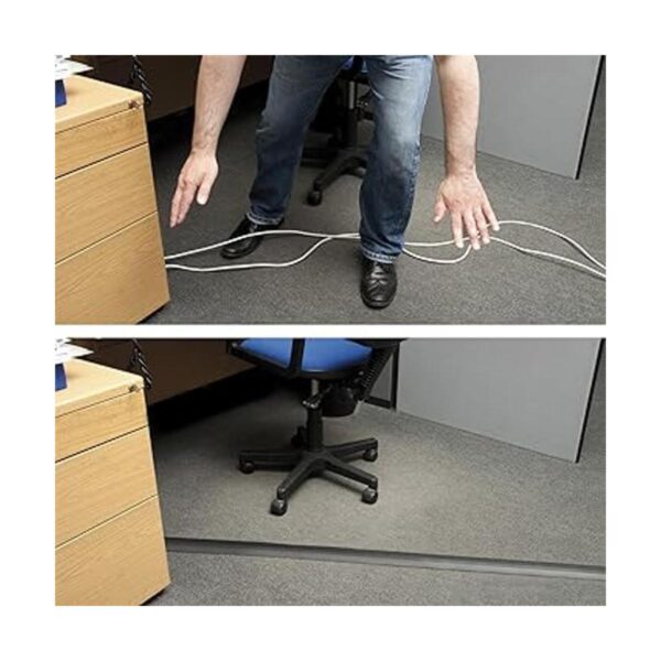 DLine Cubierta y protector de cables para piso para_5