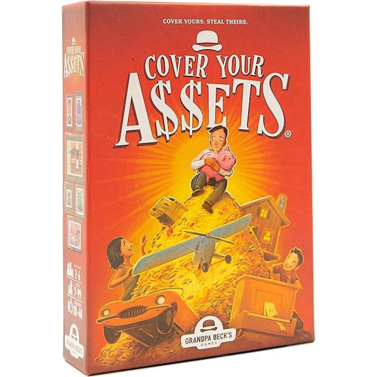 Juego de cartas Cover your Assets de Granpa Beck