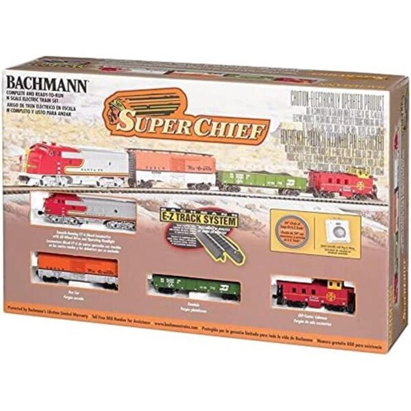 Bachmann Trains Juego de tren eléctrico Super Chief listo_4