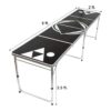 Red Cup Pong mesa de Beer Pong de 8 pulgadas ligera y_4