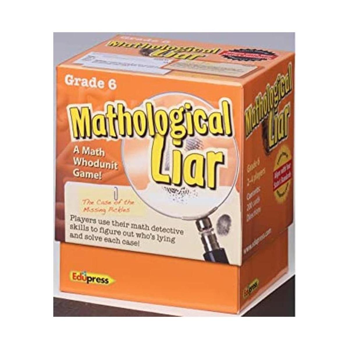 Edupress Juego de matemáticas grado 6 EP63399