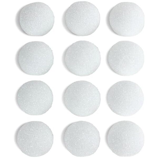 Hygloss Products Bolas de poliestireno blancas para artes_2