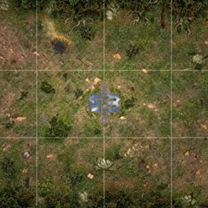 Mage Wars Arena straywood Bosque Playmat Junta Juego_1