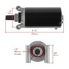 Caltric Motor de arranque para Kohler Courage Twin SV730_2