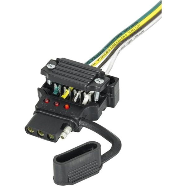 Hopkins 48190 Conector resistente de 4 conectores planos_2