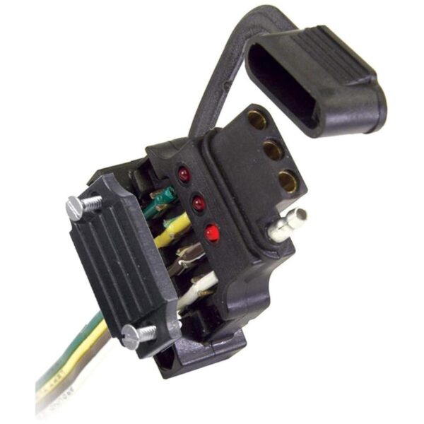 Hopkins 48190 Conector resistente de 4 conectores planos_3
