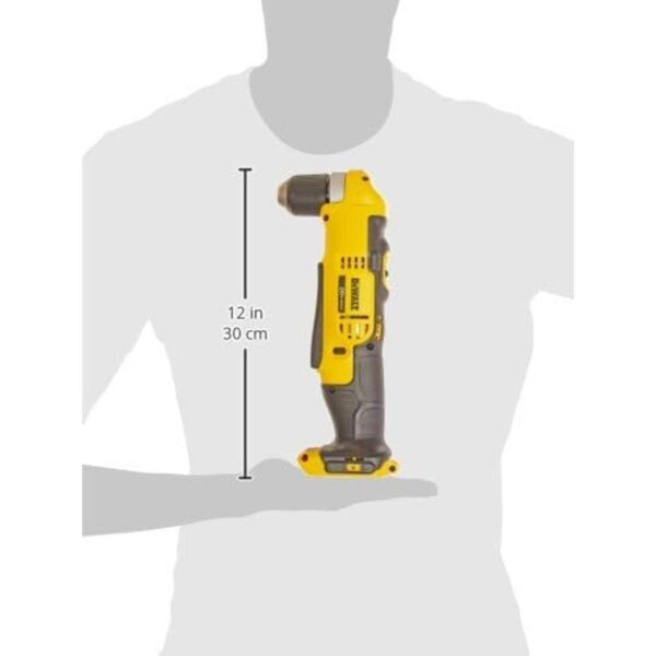 DeWalt DCD740B taladro ángulo recto batería de ion de_6