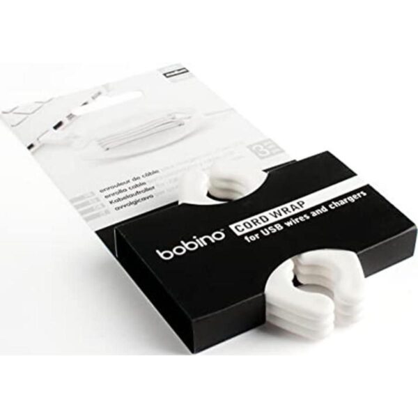 Kikkerland Bobino Enrrollacables Cord Wrap 3 unidades_1