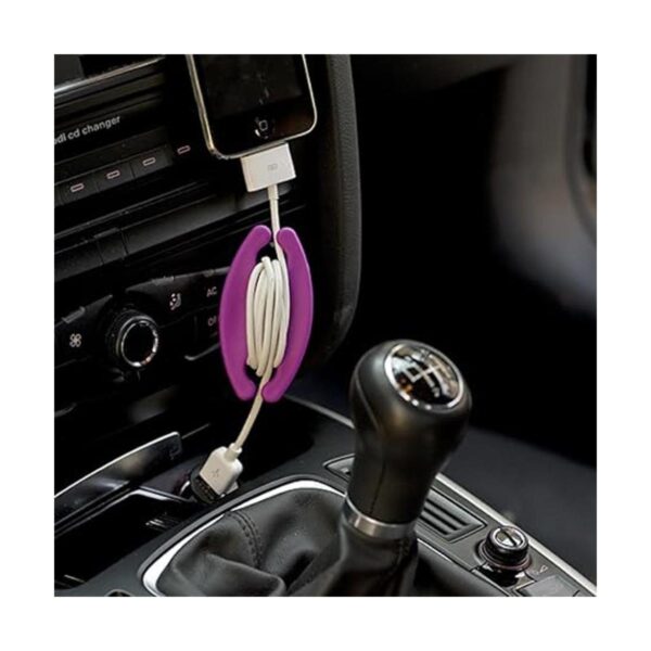 Kikkerland Bobino Enrrollacables Cord Wrap 3 unidades_4