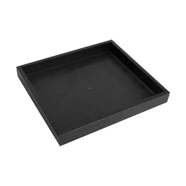 Charola de plástico de 1 pulgada apilable tamaño medio_1