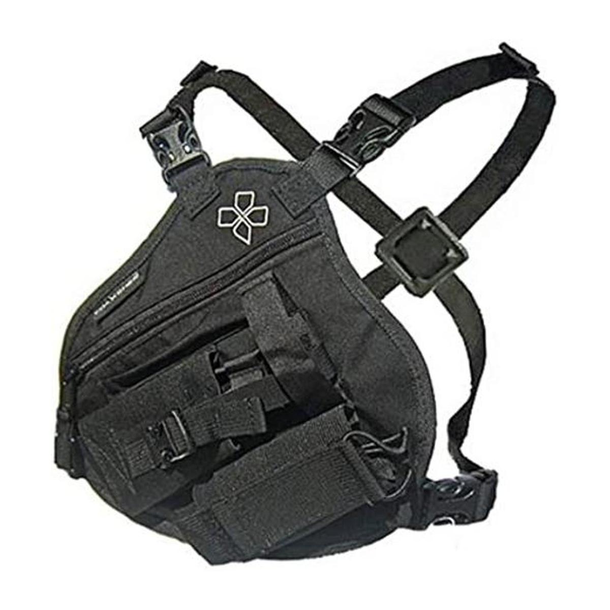 Coaxsher Radio Chest Harness for 2 Way Radio and Hand Held