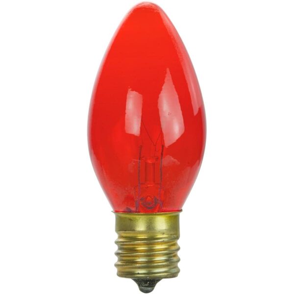 Sunlite 7C9CL incandescente de 7 vatios base intermedia_2