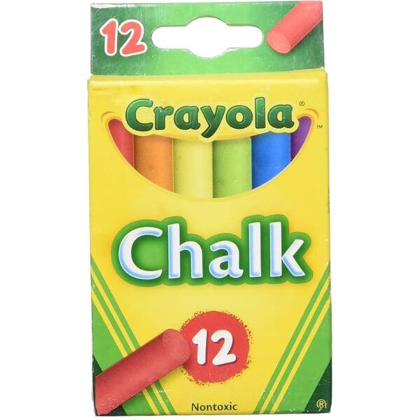 Crayola Tiza infantil multicolor 12 por paquete 36_1