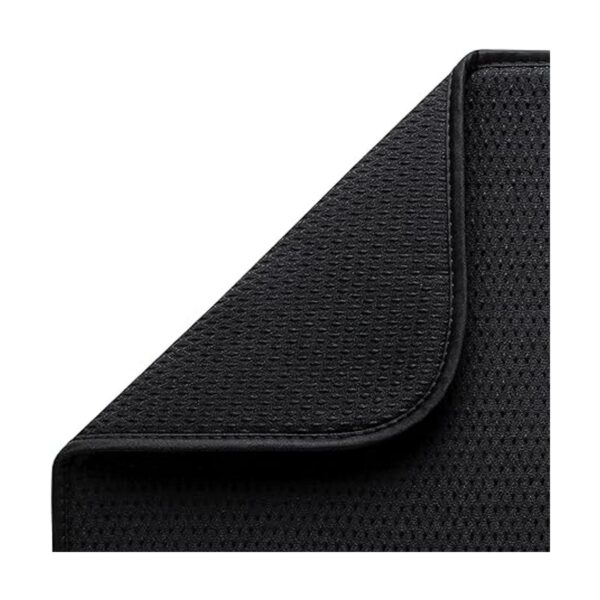 Envision Home Plato de microfibra secado mat Tela Negro L_4