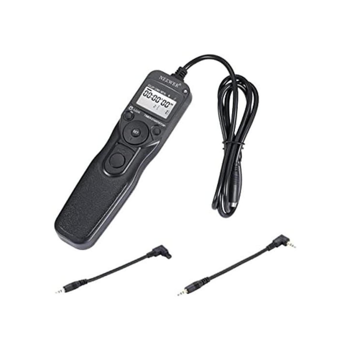 Neewer disparador Temporizador Cable de control remoto