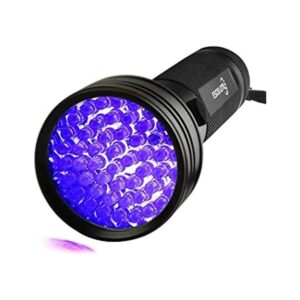 Escolite Linterna UV de luz negra 51 LED de 395 nM_1