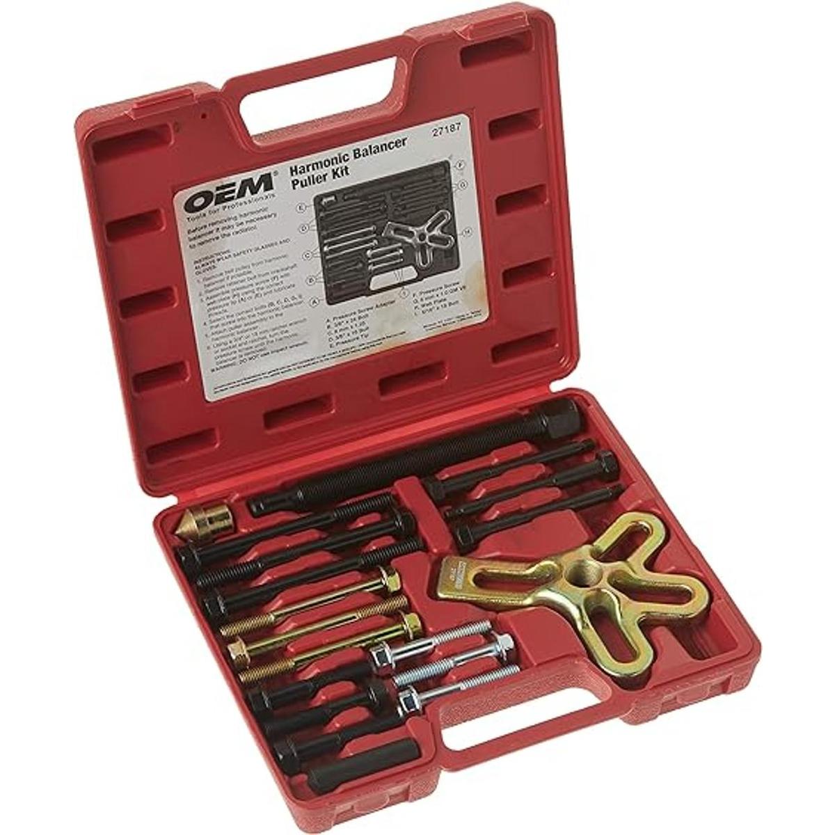 OEMTOOLS 27187 Kit de extractor de balanceo armónico de