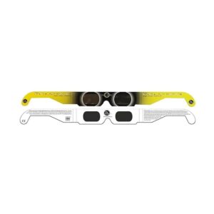 Anteojos de eclipse solar con espejo paquete de 6_1