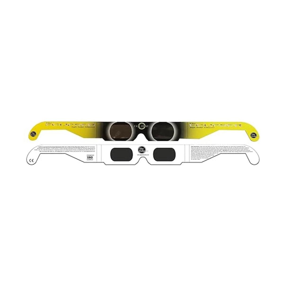 Anteojos de eclipse solar con espejo paquete de 6