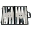 Middleton Games Travel Backgammon Juego de juego de piel_1