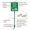 SmartSign Letrero LawnBoss Please Pick Up After Your_4