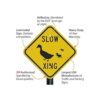 SmartSign Señal de cruce Slow Duck Xing 12 x 12 3M_2