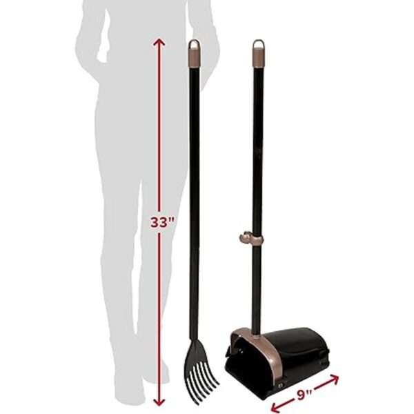 Petmate Basurero giratorio Arm Hammer 70067 rastrillo