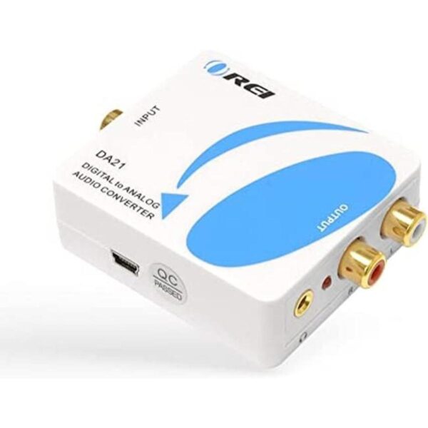 Orei DA21X convertidor de audio digital a analógico SPDIF_1