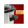 MaxiMatic Elite Gourmet olla de cocción lenta de 1.5 qt_4