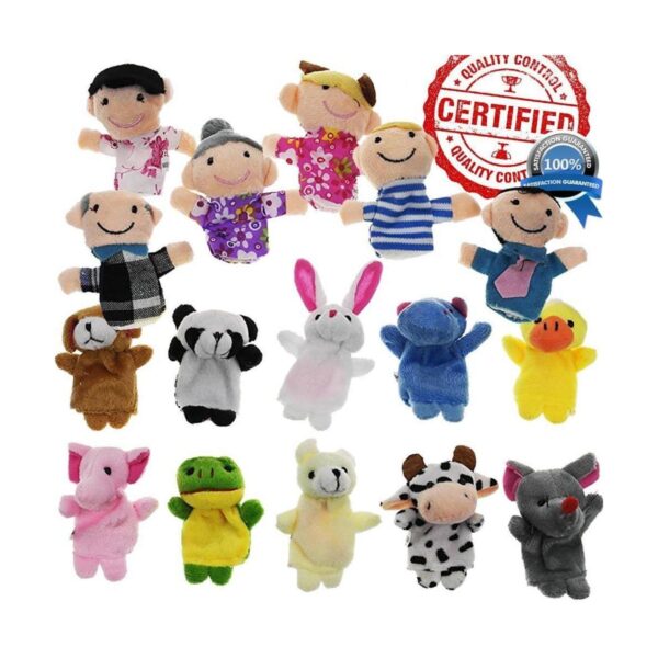 Juego de marionetas de dedo The Original by Yabber