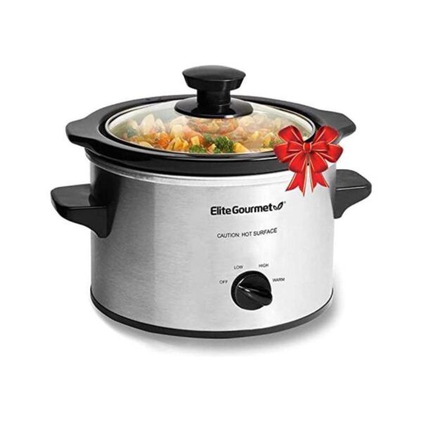MaxiMatic Elite Gourmet olla de cocción lenta de 1.5 qt_1