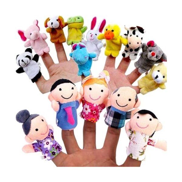 Juego de marionetas de dedo The Original by Yabber