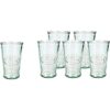 Amici Home Vaso de jugo verde reciclado italiano 11oz