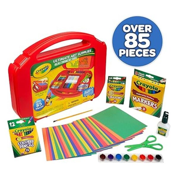 Crayola Ultimate Art Estuche con caballete 85 piezas_2