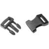 BlueCell 120 pcs 12 Negro Mango de plástico Side_3