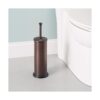 Home Basics Escobilla para baño con depósito Metal