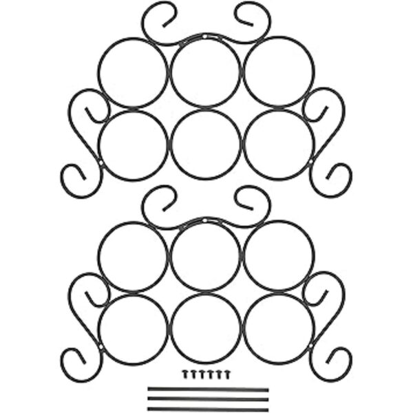 Southern Homewares Estante para vino de 7 botellas con_3