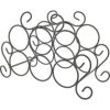 Southern Homewares Estante para vino de 7 botellas con_2