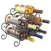 Southern Homewares Estante para vino de 7 botellas con_1