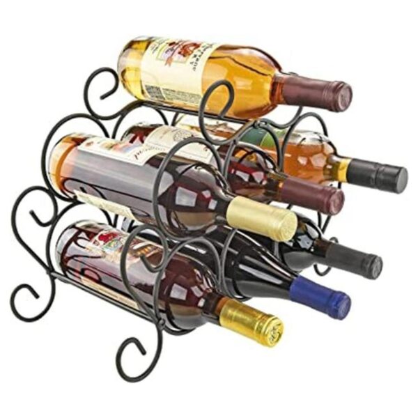 Southern Homewares Estante para vino de 7 botellas con_1