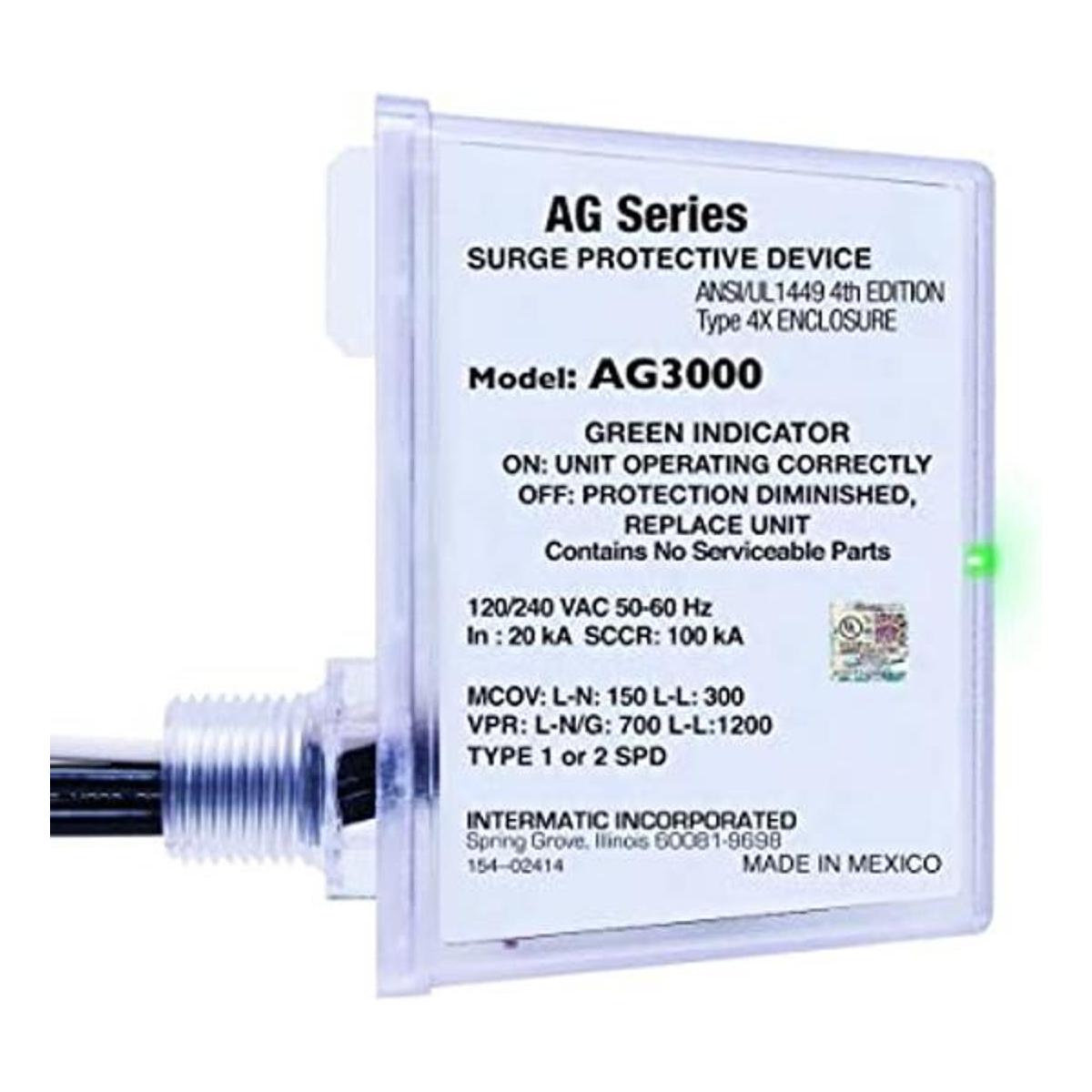Intermatic AG3000 120240 dispositivo protector universal