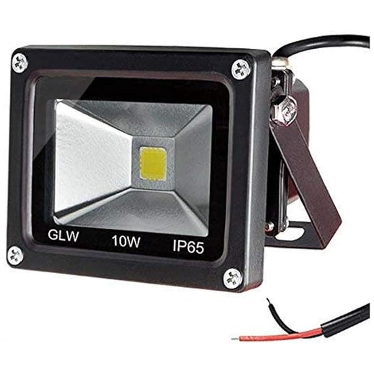 GLW 10w 12v Ac or Dc Warm White Led Flood Light